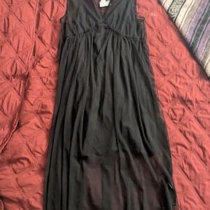 Top Shop Intimate Black Slip Lace Dress